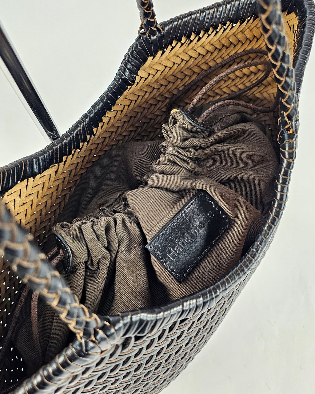 Zoey pelle di bufalo MAXI nero