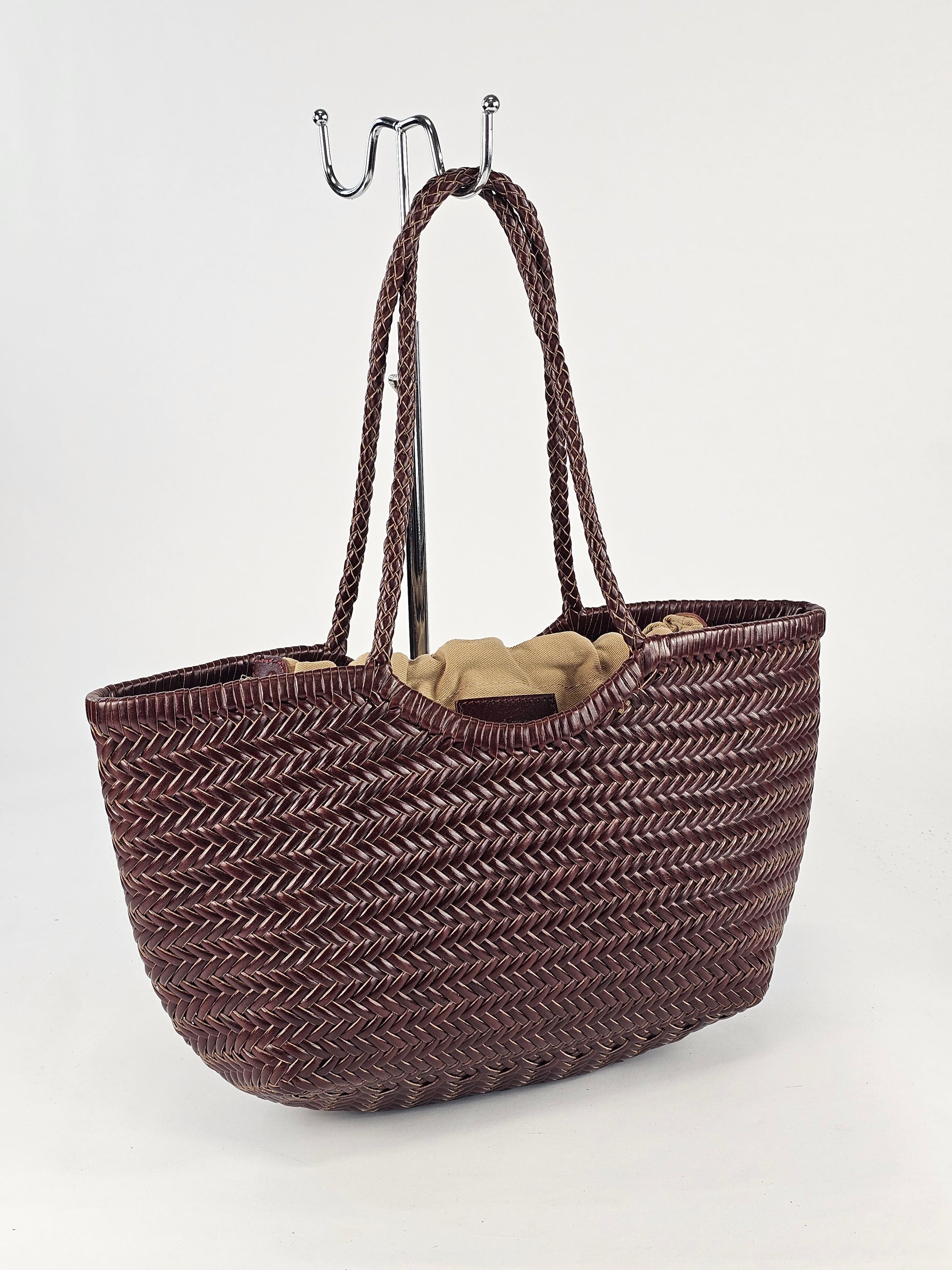 Zoey pelle di bufalo MEDIUM testa di moro